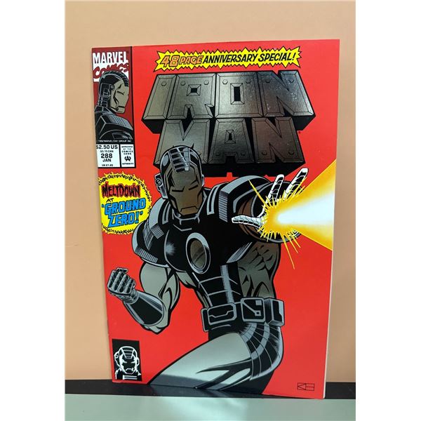 Iron Man #288 (Marvel, 1993) 48-Page Anniversary Special Foil Cover