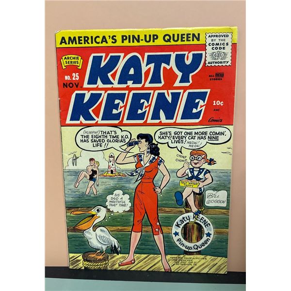Katy Keene #25 (Archie/Close-Up, 1955) America's Pin-Up Queen, Bill Woggon