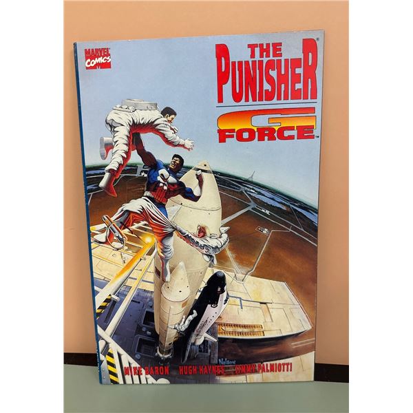 The Punisher G-Force Graphic Novel (1992) Marvel Comics - Mike Baron