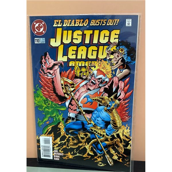 Justice League America #110 (DC Comics, 1996) El Diablo Busts Out!