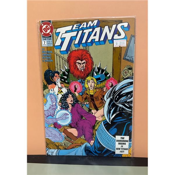 Team Titans #7 (DC Comics, 1993) The Darkening Night Part 1