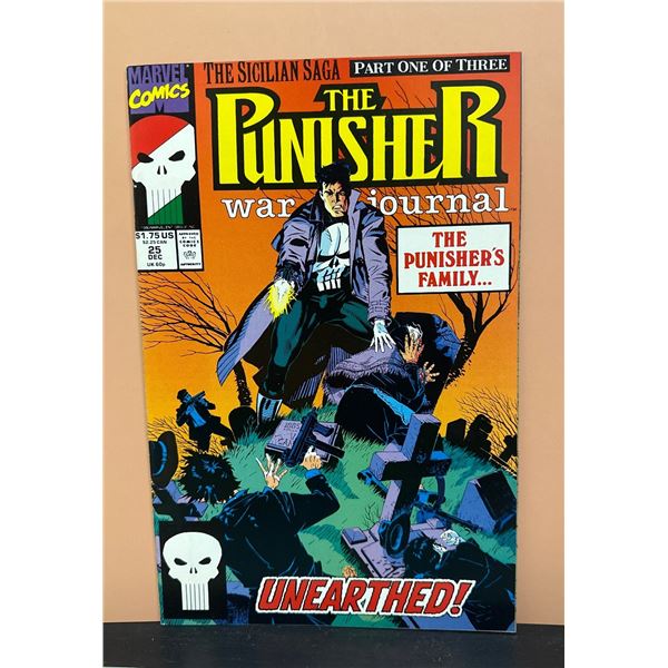 The Punisher War Journal #25 (Dec 1990, Marvel) The Sicilian Saga Part 1