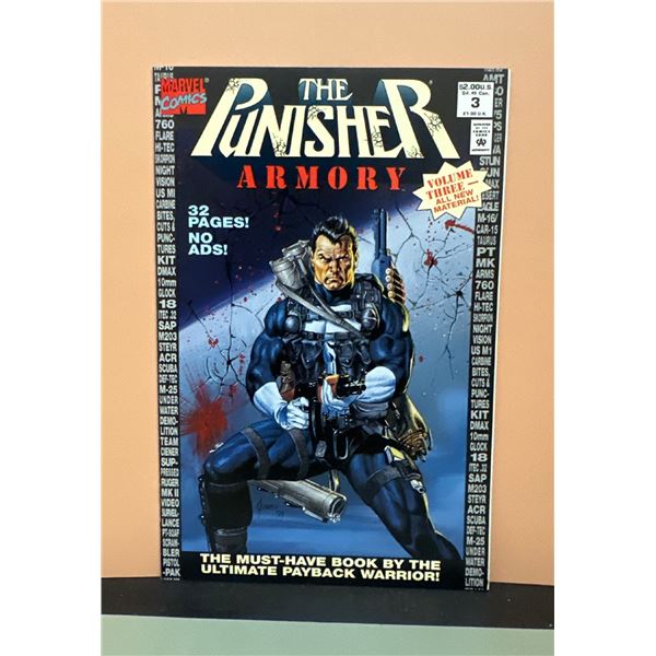 The Punisher Armory #3 (Marvel Comics, 1992) - Joe Jusko Cover Art