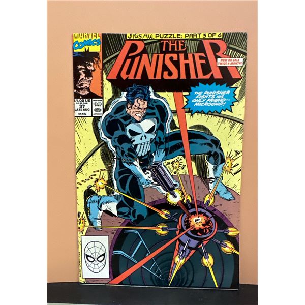 The Punisher #37 (1990 Marvel) Jigsaw Puzzle Pt 3 of 6, Microchip Hunt