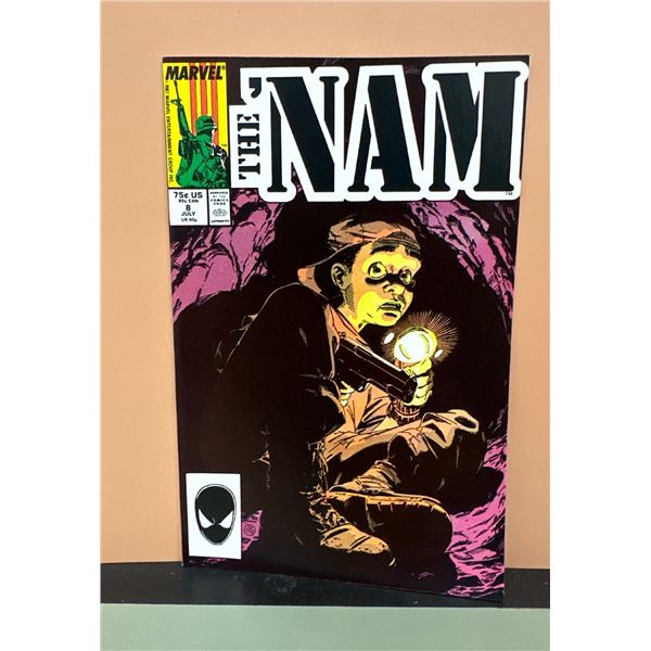 The 'Nam #8 (Marvel, 1987) 1st Appearance of Tunnel Rat Comic Book