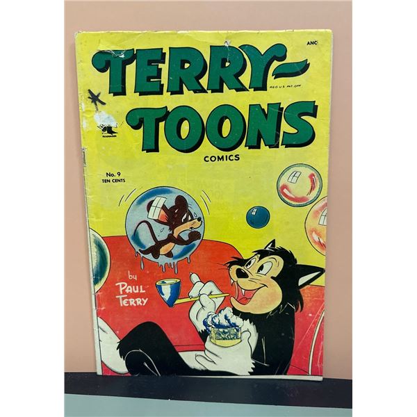 Terry-Toons Comics No. 9 (Timely/Marvel, 1943) Golden Age by Paul Terry