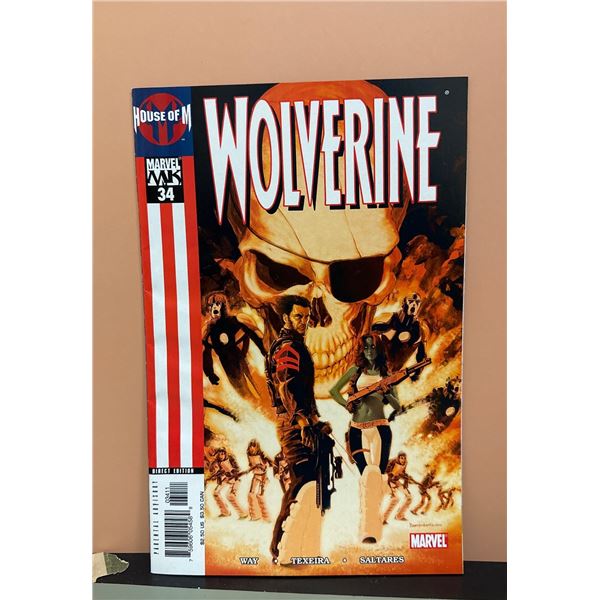Wolverine Vol. 3 #34 (2005) Marvel Comics - House of M - Direct Edition