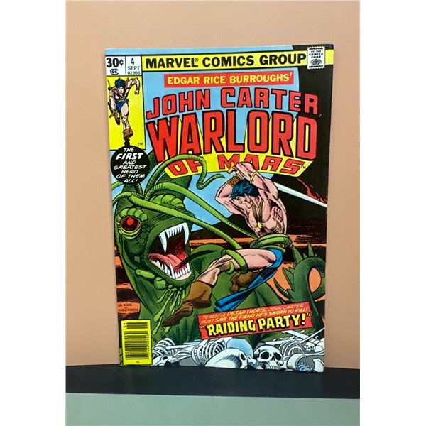 John Carter Warlord of Mars #4 (Marvel, 1977) Comic Book