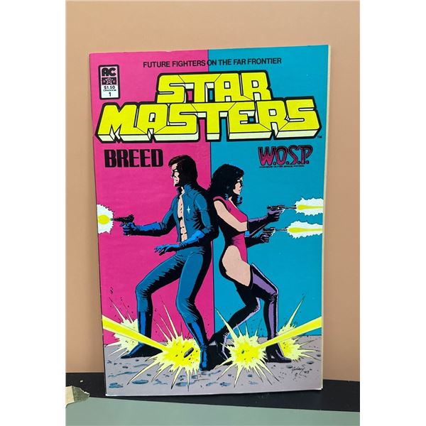 Star Masters #1 (AC Comics, 1984) Breed & W.O.S.P. Future Fighters Comic