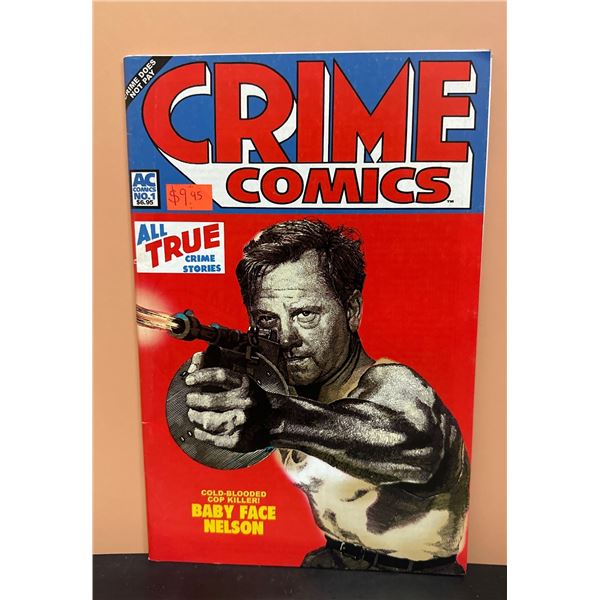 Crime Comics #1 (AC Comics, 2002) All True Crime Stories Baby Face Nelson