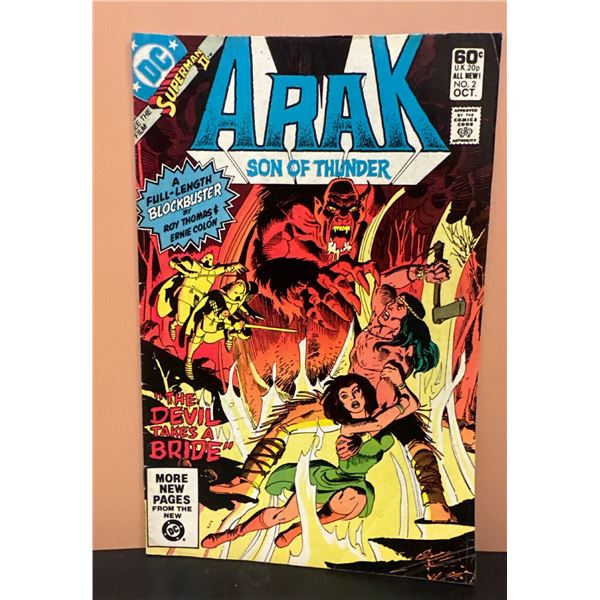 Arak, Son of Thunder #2 (DC Comics, 1981)