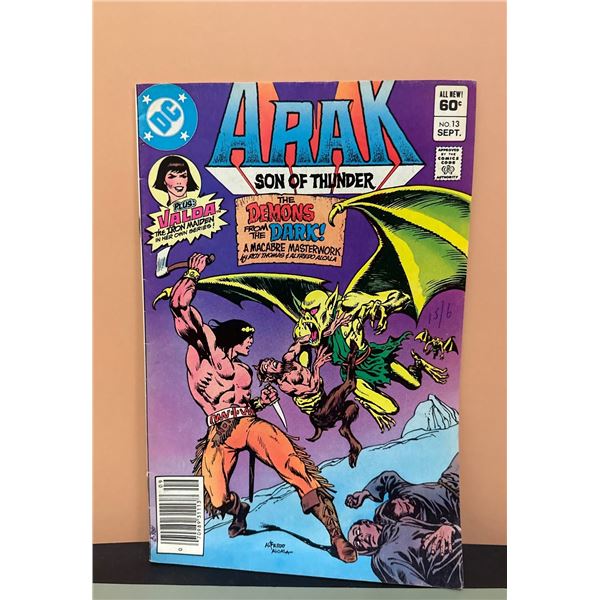 Arak, Son of Thunder #13 (DC, 1982) The Demons from the Dark!