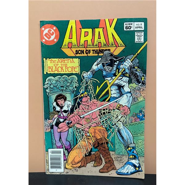 Arak, Son of Thunder #8 (DC, 1982) The Arena of the Black Pope
