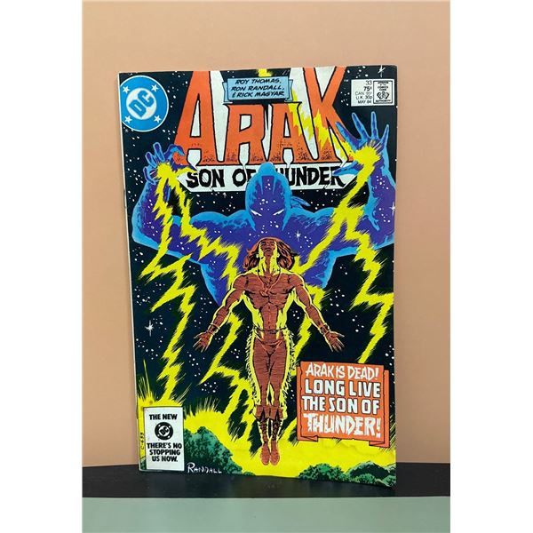Arak, Son of Thunder #33 (DC, 1984) - Arak is Dead! Long Live the Son!