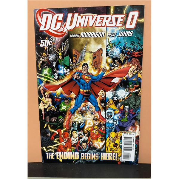 DC Universe 0 (2008) #0 Grant Morrison Geoff Johns Comic Book
