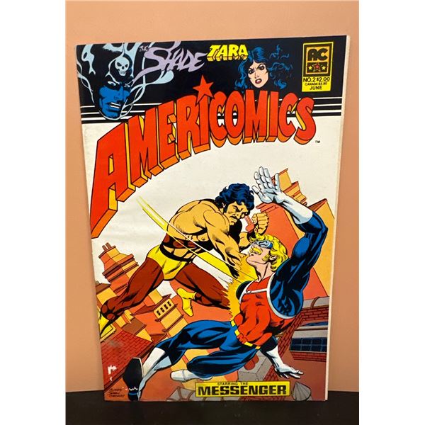Americomics #2 (1983 AC Comics) Starring The Shade, Tara & The Messenger
