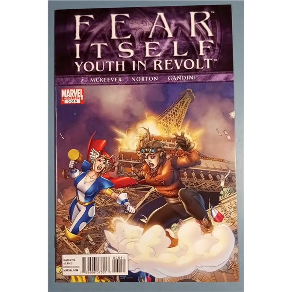 Fear Itself: Youth in Revolt #5 (Marvel, 2011) Comic Book