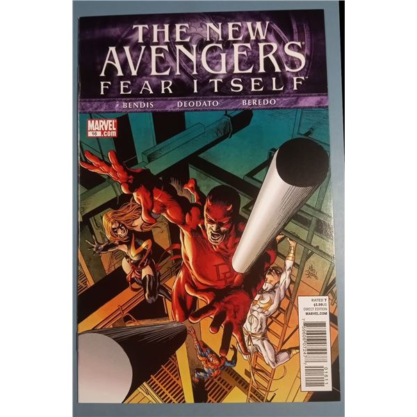 The New Avengers #16 (2011 Marvel Comics) Fear Itself Daredevil Cover