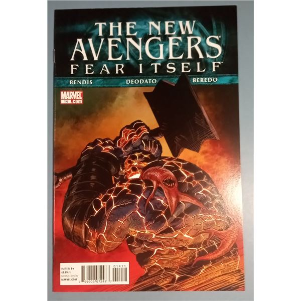 The New Avengers #14 (2011) Fear Itself Marvel Comics Bendis Deodato