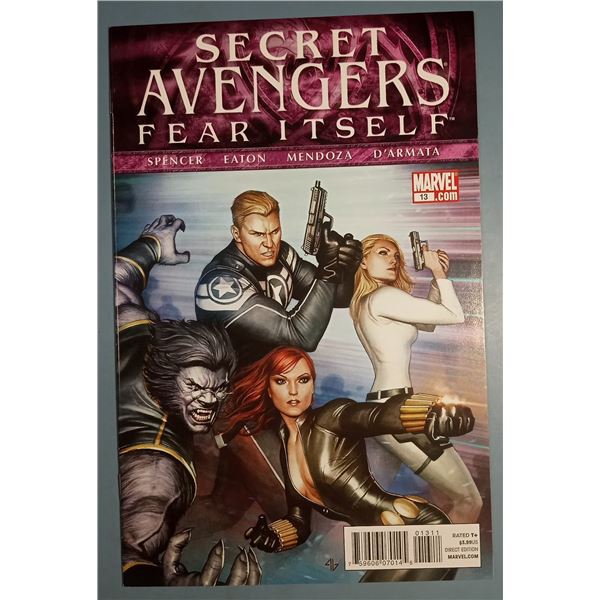 Secret Avengers #13 (Marvel, 2011) Fear Itself Tie-In. Spencer, Eaton.