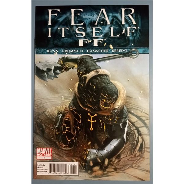 Fear Itself: FF #1 (Marvel, 2011) One-Shot Comic VF/NM Condition