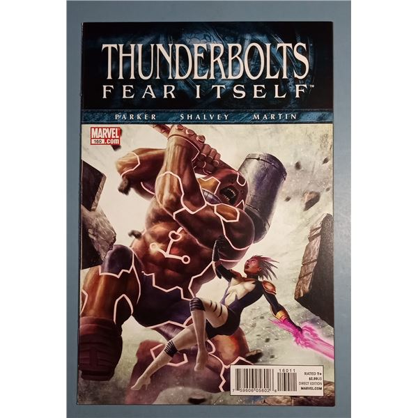 Thunderbolts #160 (2011) Fear Itself Marvel Comics Parker Shalvey Martin