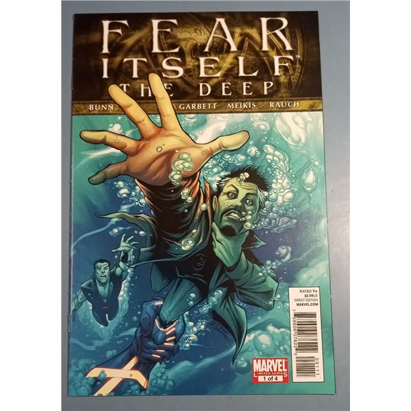 Fear Itself: The Deep #1 (of 4) Comic Book (Marvel, 2011) Cullen Bunn