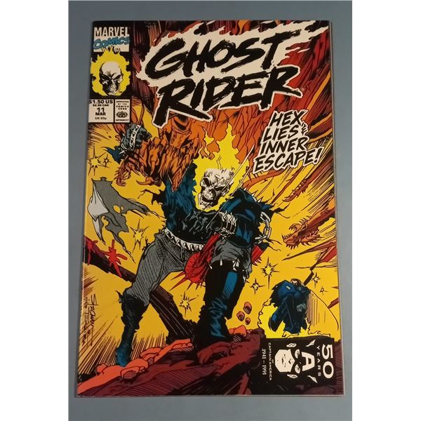 Ghost Rider Vol. 2 #11 (Marvel, 1991) Hex, Lies & Inner Escape!