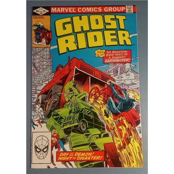 Ghost Rider #69 (Vol. 1, 1982) Marvel Comics - Day of the Demon!