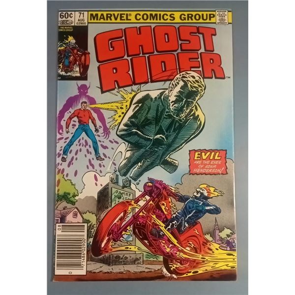 Ghost Rider #71 (Marvel Comics, Aug 1982) G.I. Joe Back Ad