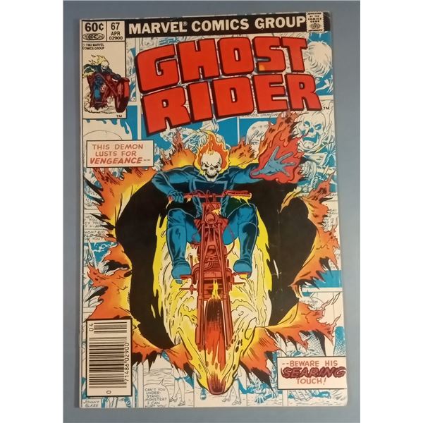 Ghost Rider #67 (Marvel Comics, 4/82) Copper Age Comic