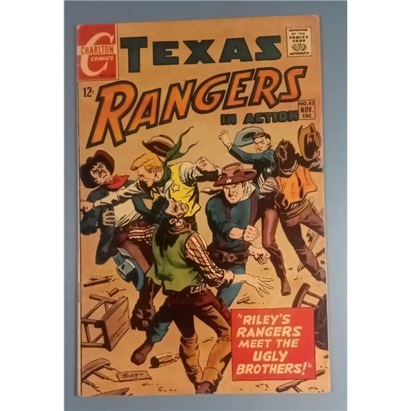 Texas Rangers in Action #63 (Charlton Comics, 1967) Silver Age Western
