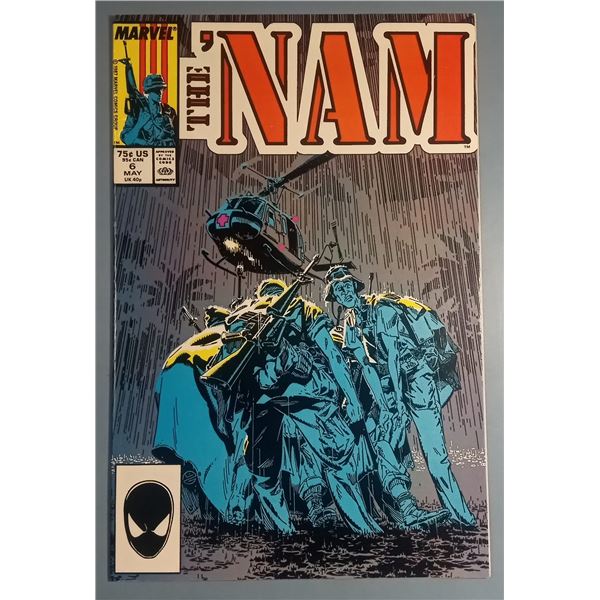 The 'Nam #6 (Marvel Comics, 1987) Bonkers Chewy Candy Back Ad