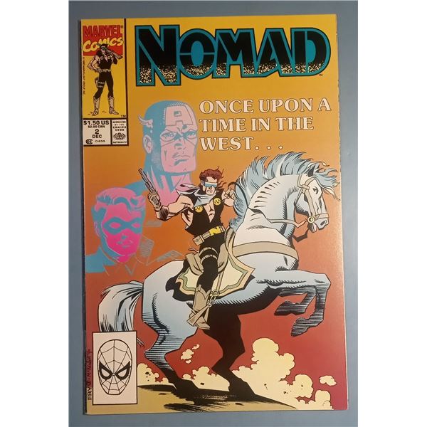 Marvel Comics Nomad #2 (1990) Once Upon A Time in the West