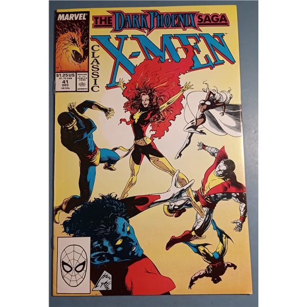 Classic X-Men #41 The Dark Phoenix Saga Marvel Comics 1989