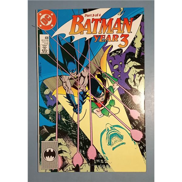 Batman #438 (1989) DC Comics | Year 3 Part 3 | Perez Cover