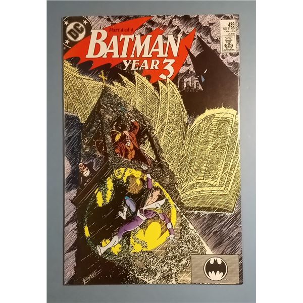 Batman #439 (1989) DC Comics, Year Three Part 4 of 4, Nightwing