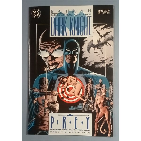 Batman: Legends of the Dark Knight #13 (DC, 1990) Prey Part 3 of 5