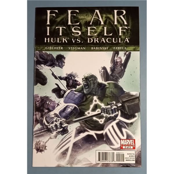 Fear Itself: Hulk vs. Dracula #2 (Marvel Comics, 2011) Comic Book