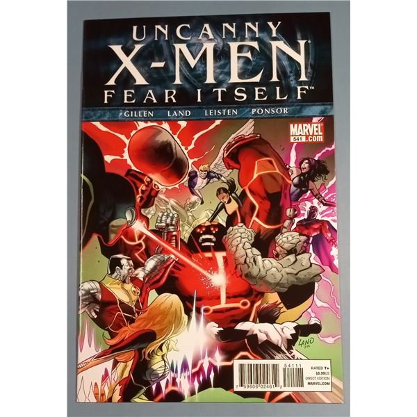 Uncanny X-Men #541 (2011) Marvel Comics Fear Itself Gillen Land Leisten