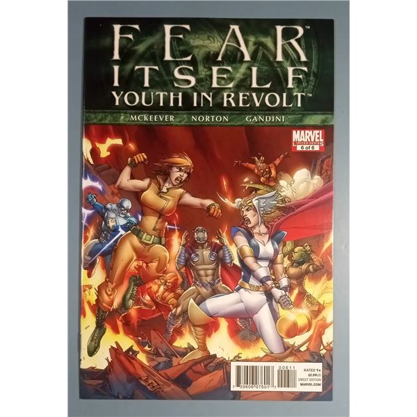 Fear Itself: Youth in Revolt #6 (Marvel, 2011) McKeever Norton Gandini