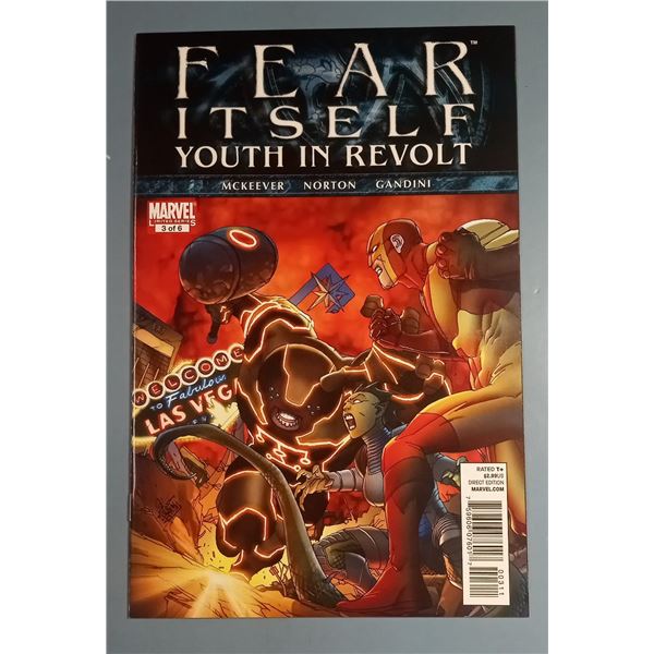 Fear Itself: Youth in Revolt #3 (Marvel, 2011) McKeever, Norton, Gandini