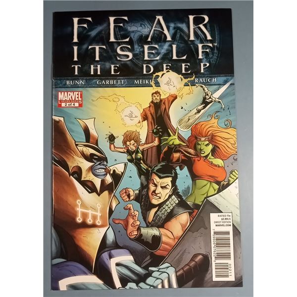 Fear Itself: The Deep #2 (2011) Marvel Comics Limited Series Cullen Bunn