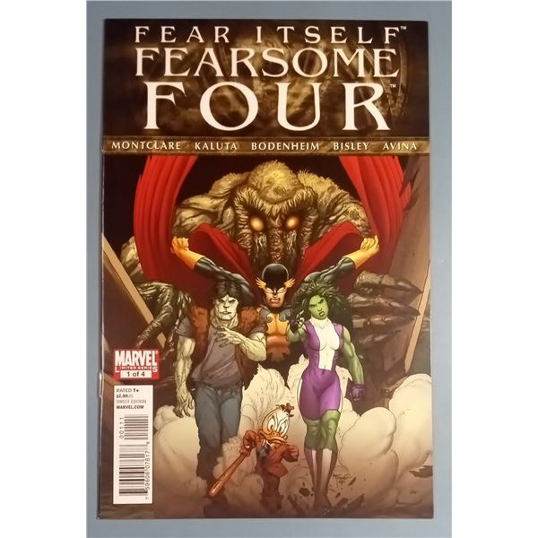 Fear Itself: Fearsome Four #1 (Marvel, 2011) Limited Series Comic Book