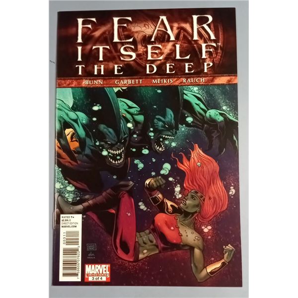 Fear Itself: The Deep #3 (of 4) | Marvel Comics 2011 | Bunn Garbett