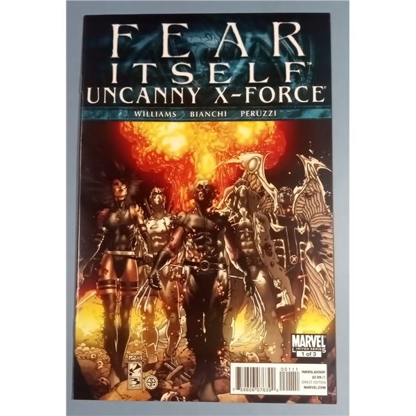 Fear Itself: Uncanny X-Force #1 (Marvel Comics, 2011) Limited Series