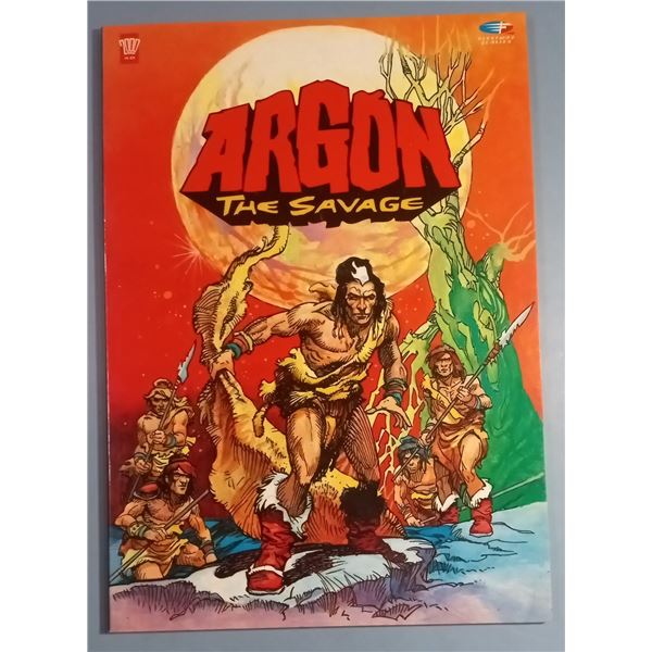 Argon the Savage Book One Graphic Novel (Eternity/Fleetway, 1991)