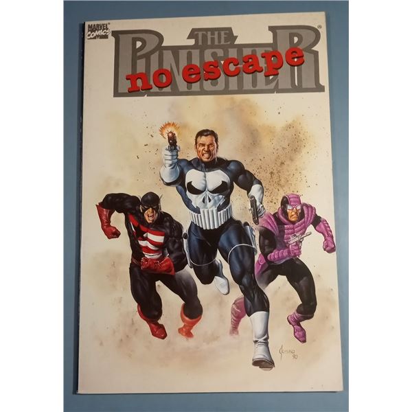 The Punisher: No Escape Graphic Novel (1990) Marvel Comics - Joe Jusko Art