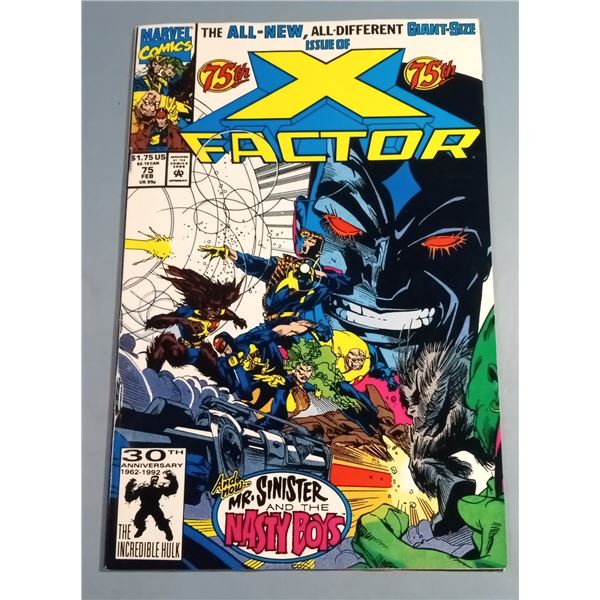 X-Factor #75 (Marvel, 1992) Giant-Size, Mr. Sinister & The Nasty Boys