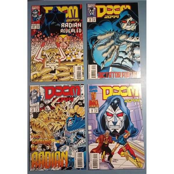 Doom 2099 Comic Lot of 4 (#14, 15, 16, 17) Marvel Comics 1993-1994